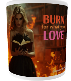 Burn For What You Love- 11 Ounce Coffee Mug